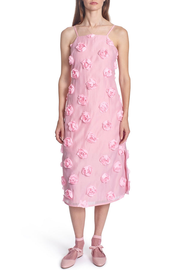 THE QUINN DRESS-3D floral