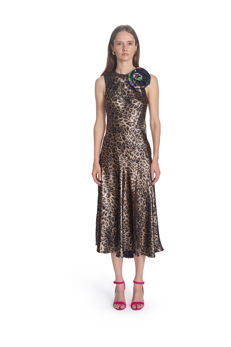 THE PILAR DRESS-Leopard