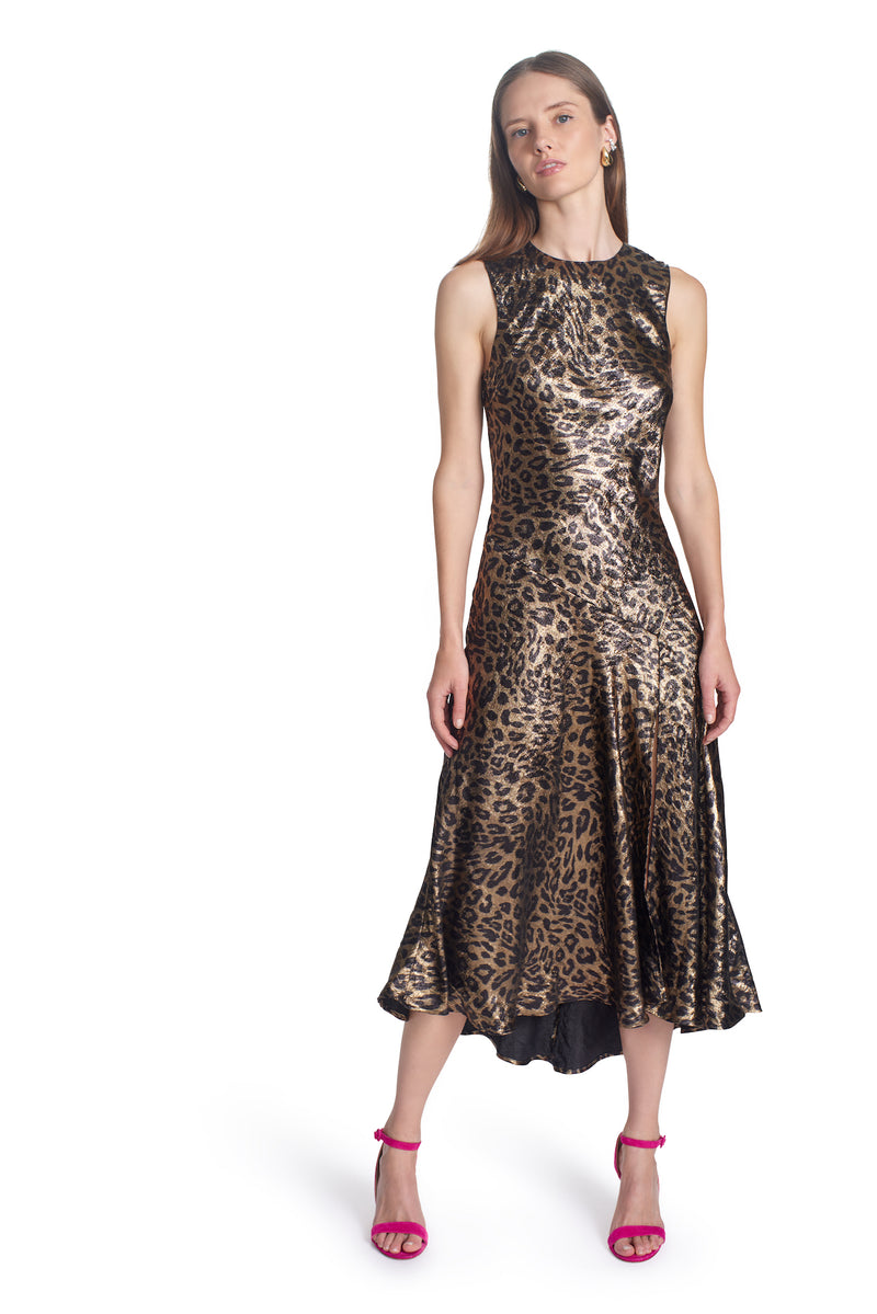 THE PILAR DRESS-Leopard