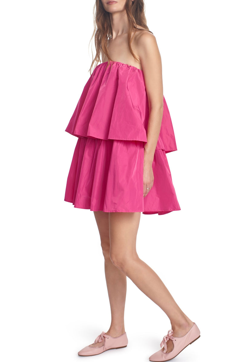 THE VALERIA DRESS-Taffeta