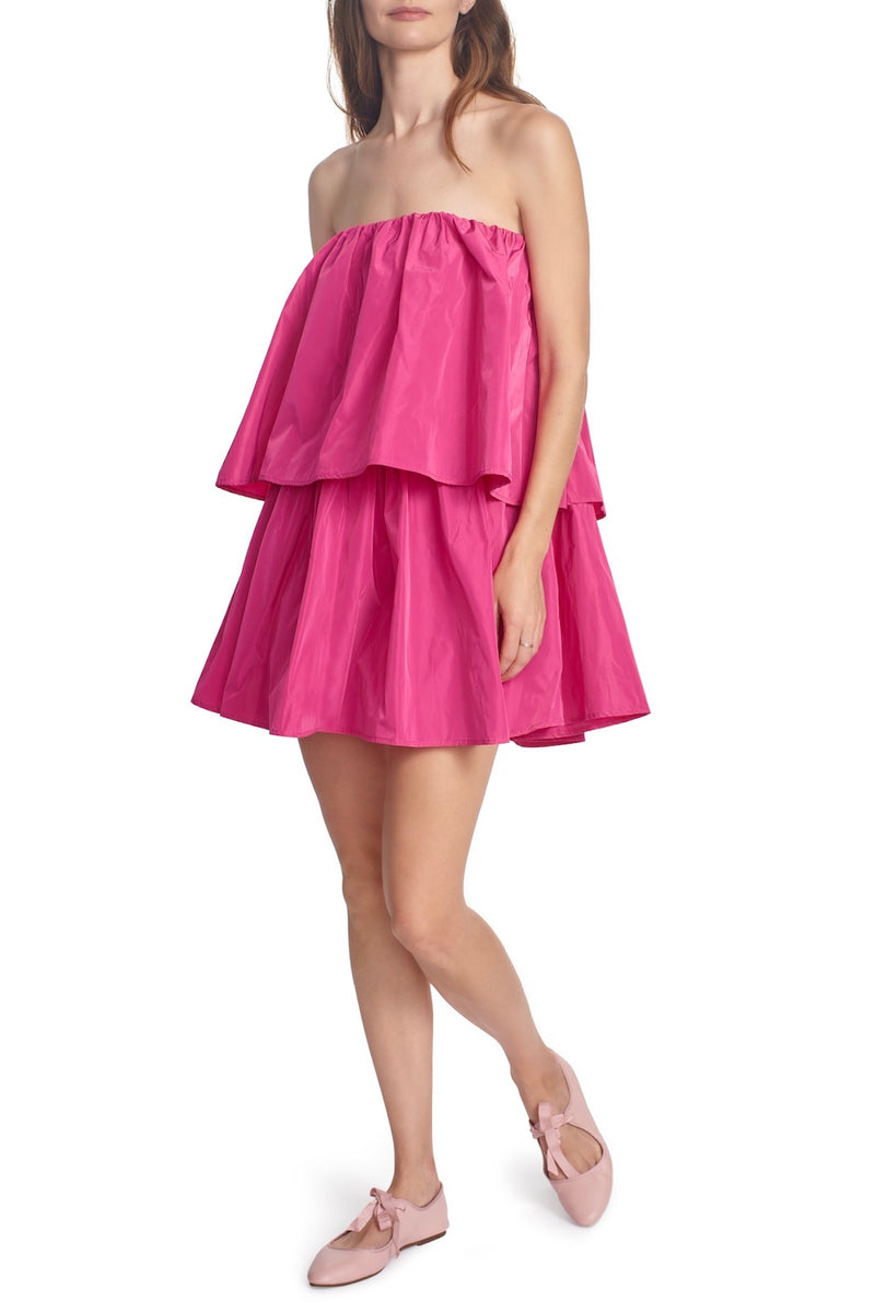 THE VALERIA DRESS-Taffeta