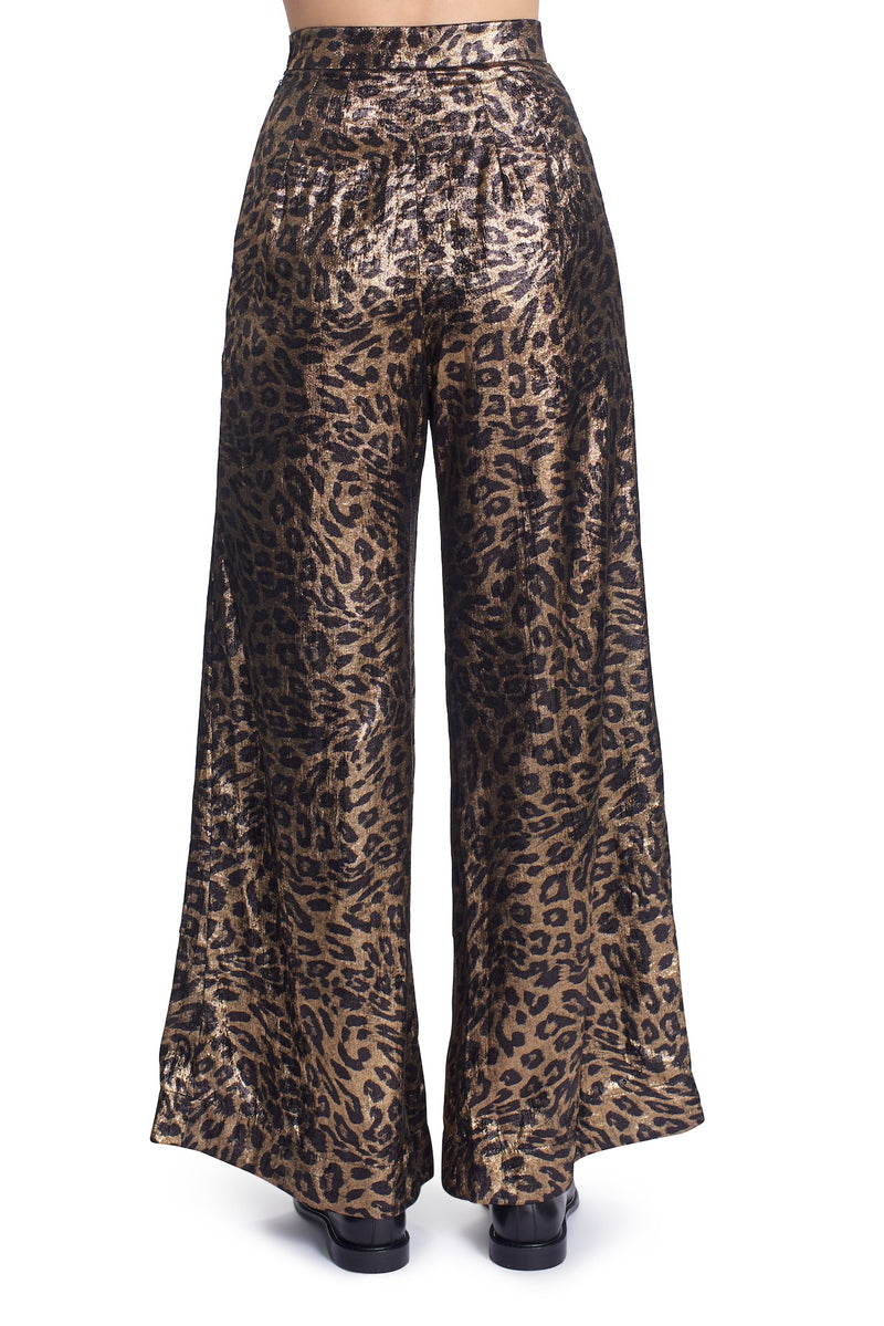 THE TASHA PANTS-Leopard