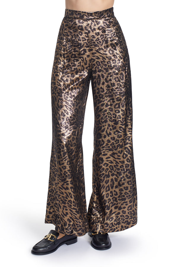 THE TASHA PANTS-Leopard