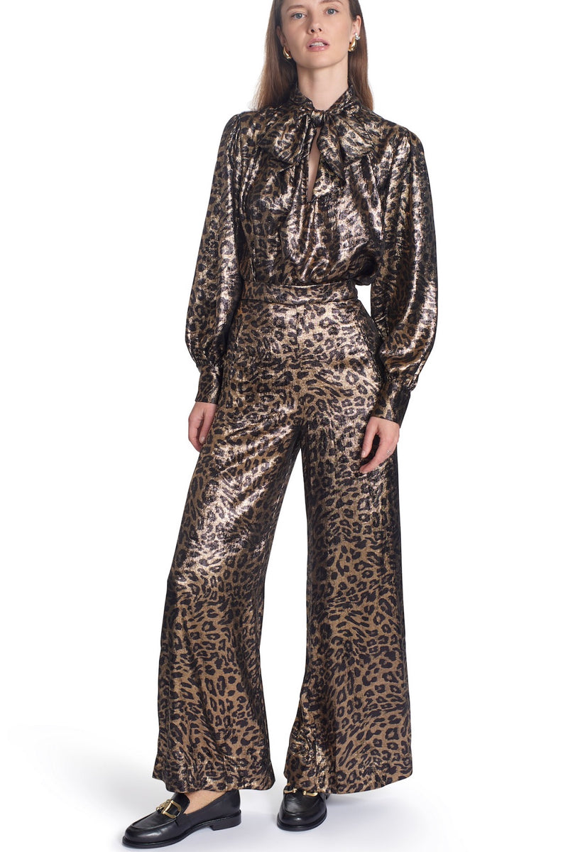 THE MARIPOSA TOP-Leopard