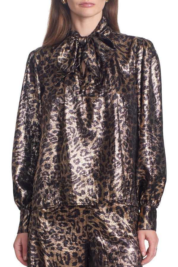 THE MARIPOSA TOP-Leopard