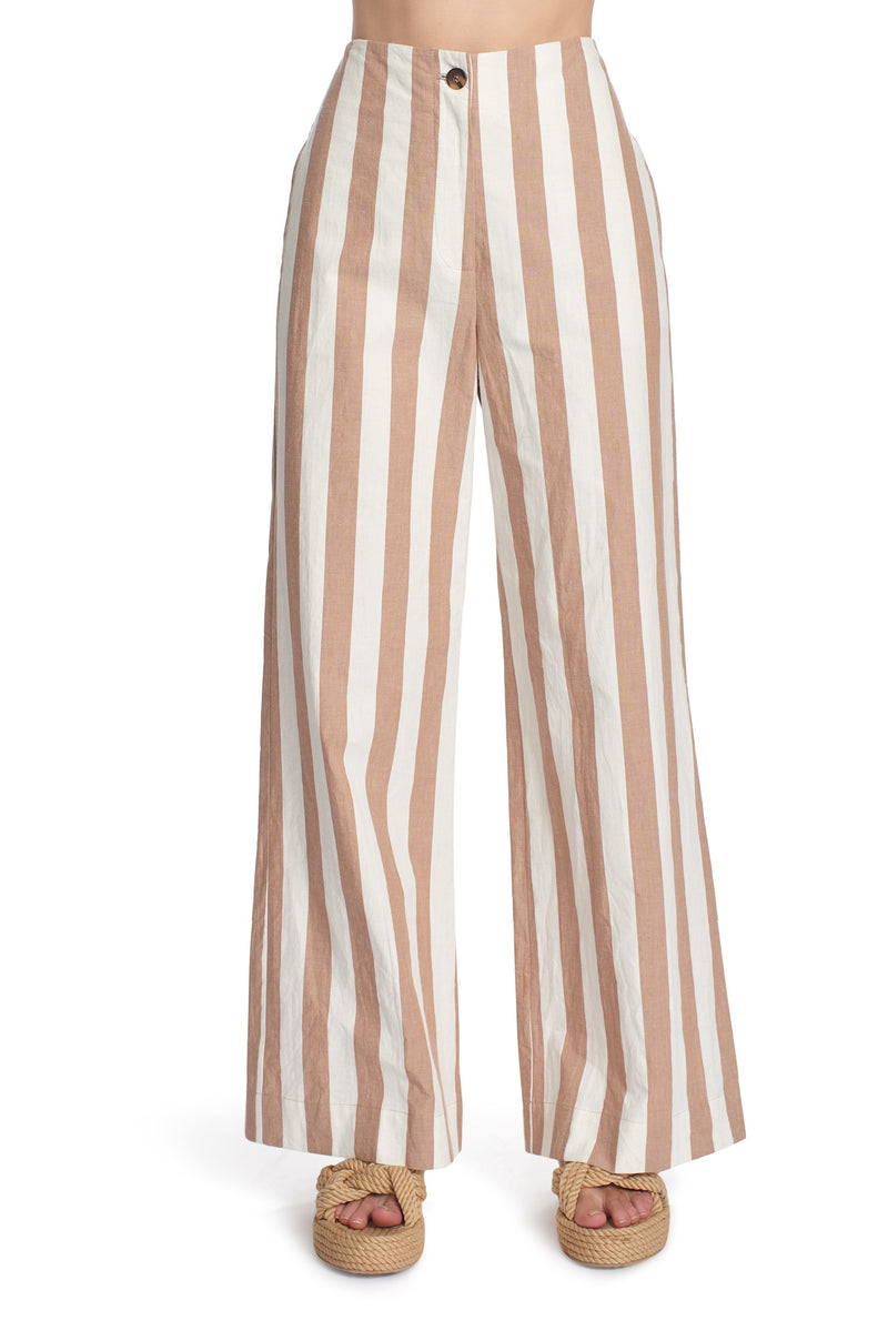 THE WALLIS PANT-STRIPE