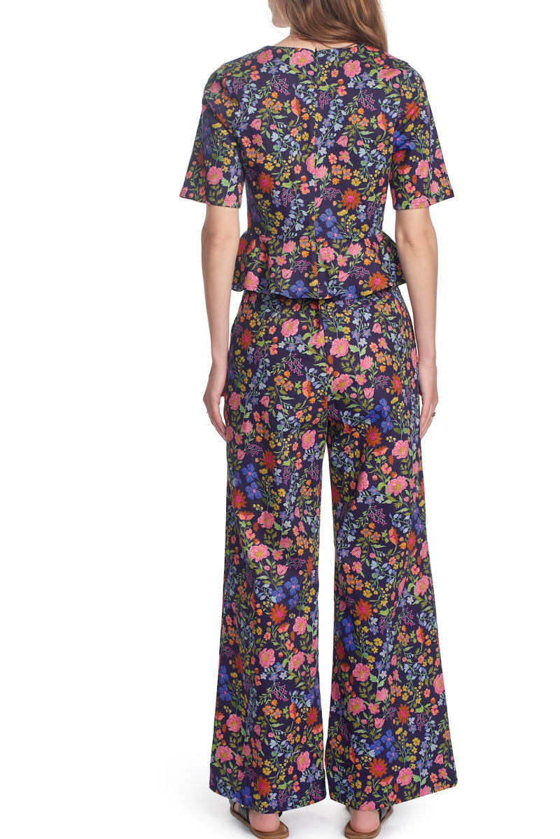 THE WALLIS PANT-FLORAL