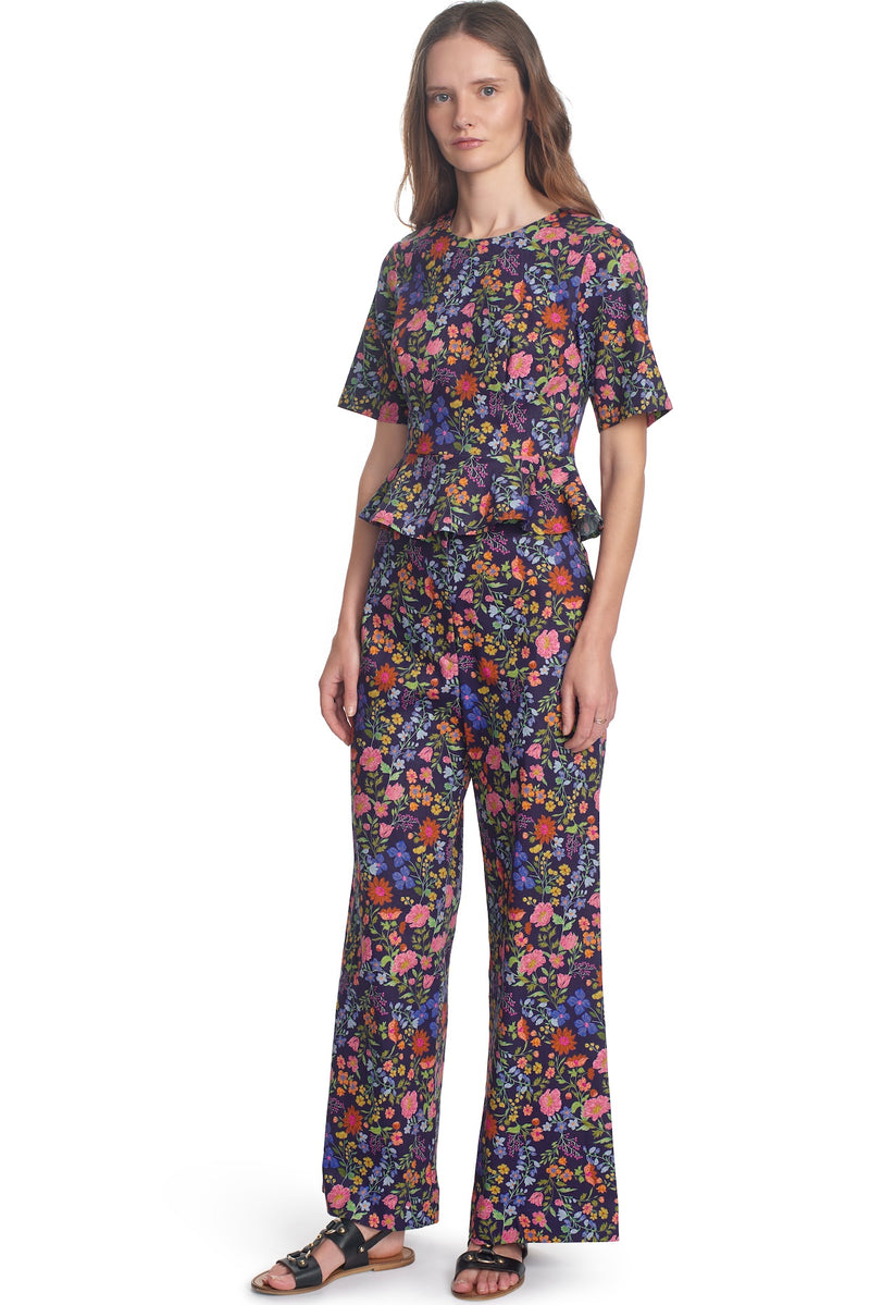 THE WALLIS PANT-FLORAL