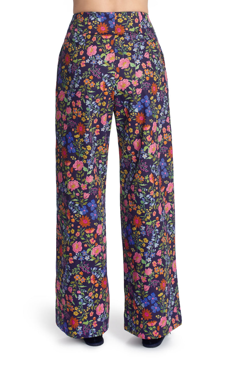 THE WALLIS PANT-FLORAL