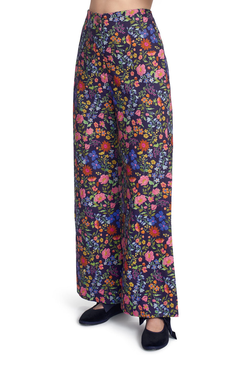 THE WALLIS PANT-FLORAL