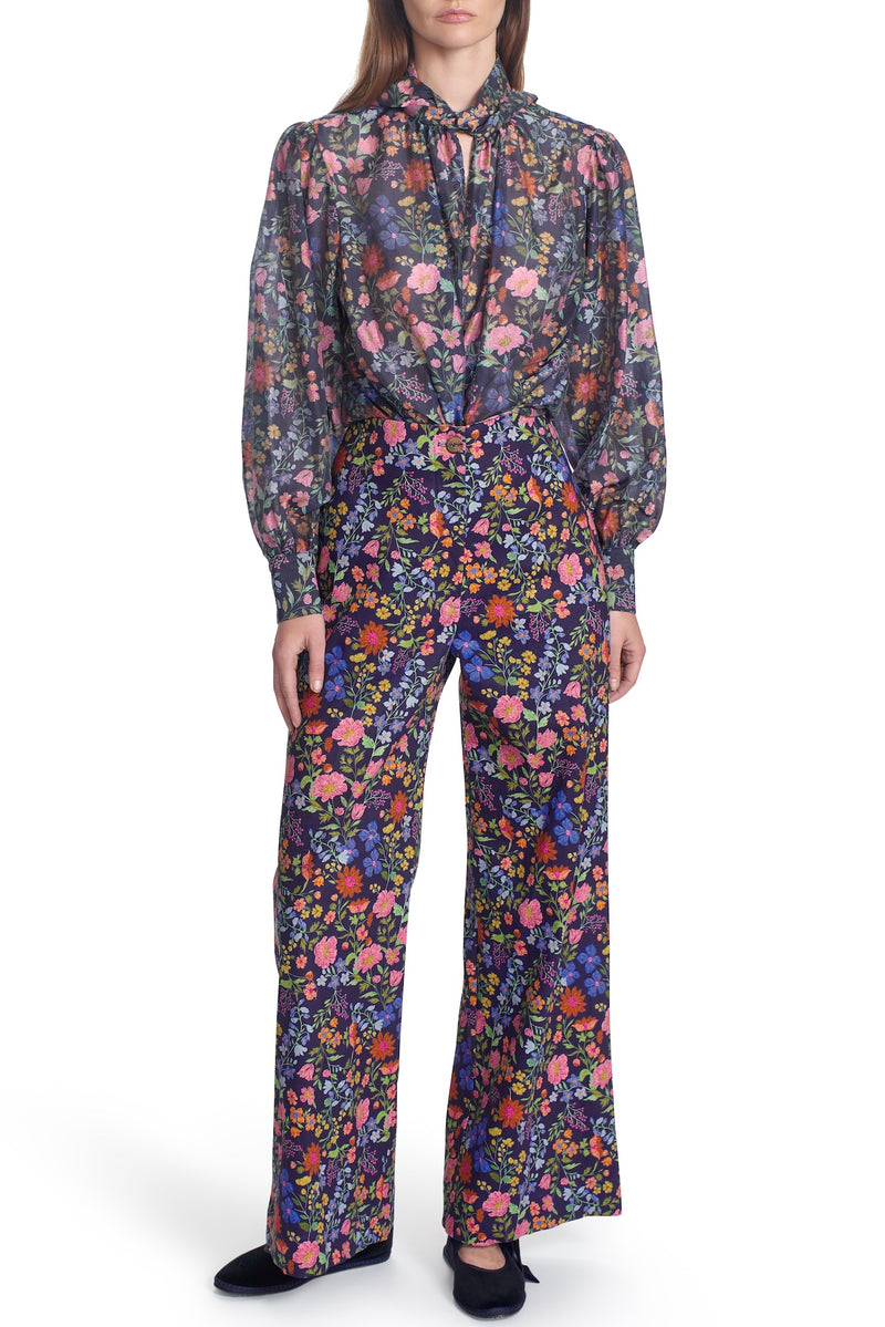 THE WALLIS PANT-FLORAL