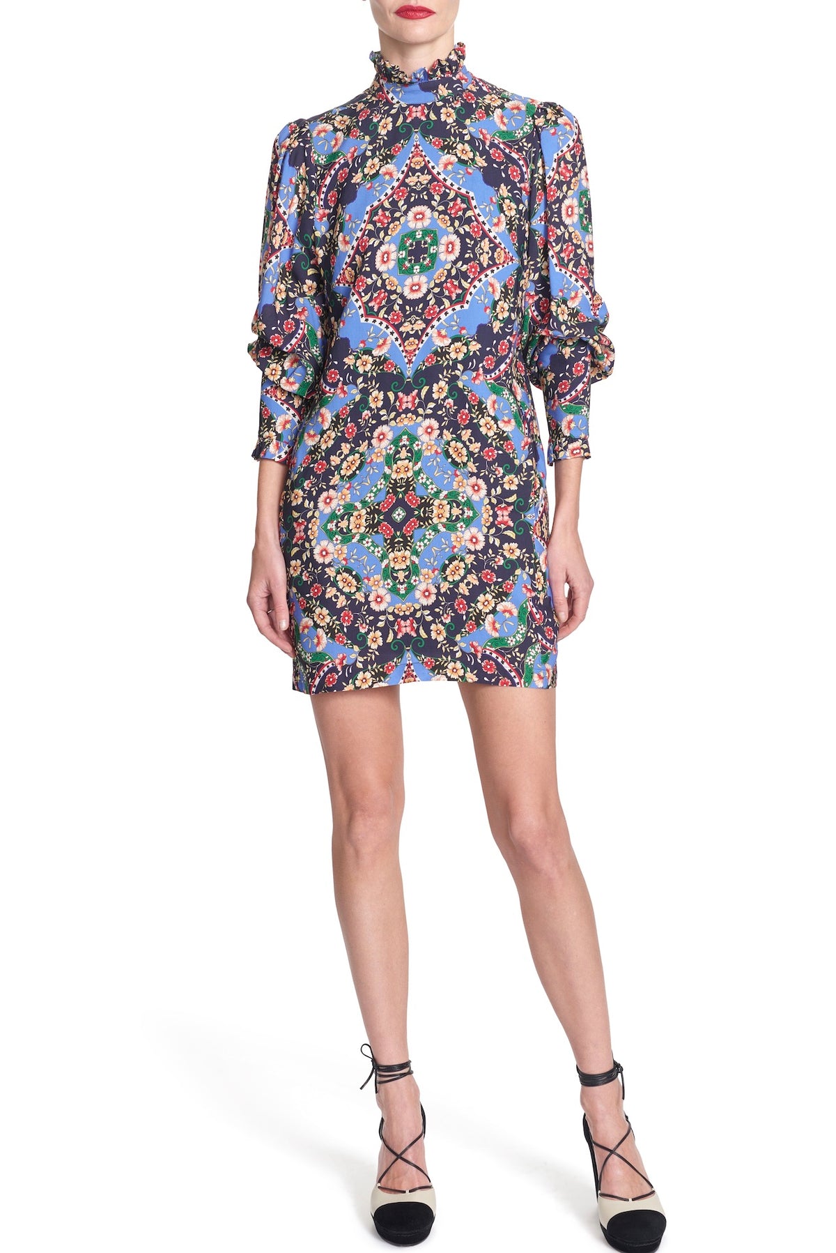 THE REBECCA MINI DRESS- FOULARD – CLC by Corey Lynn Calter