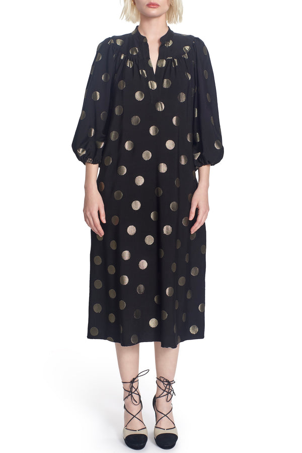 THE LESLIE DRESS-Dot