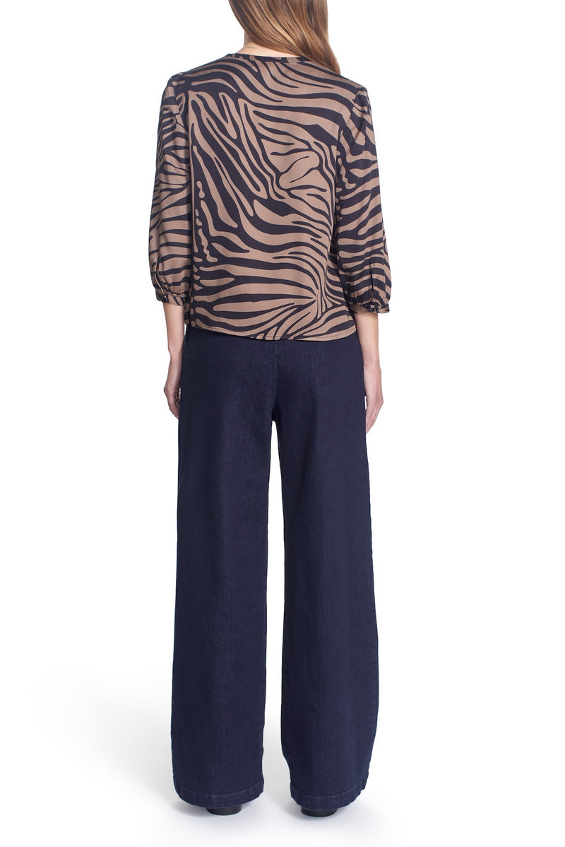 THE JESSINA TOP- zebra