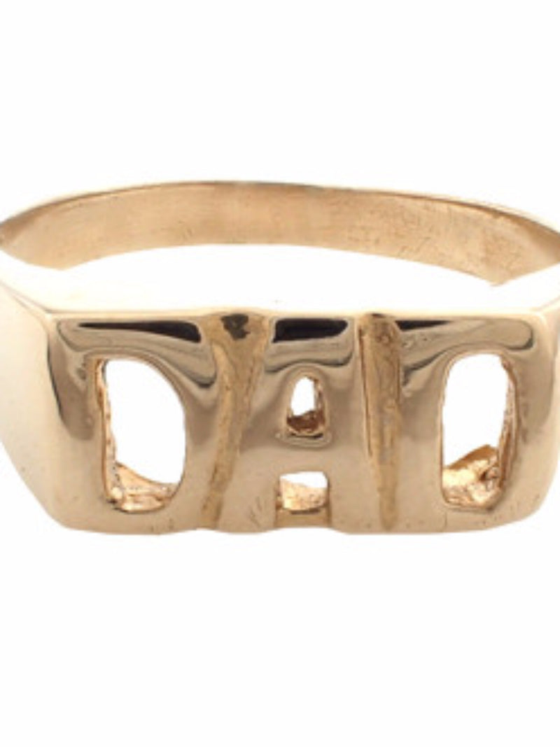 IGWT "DAD" Gold Ring