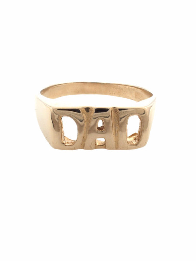 IGWT "DAD" Gold Ring